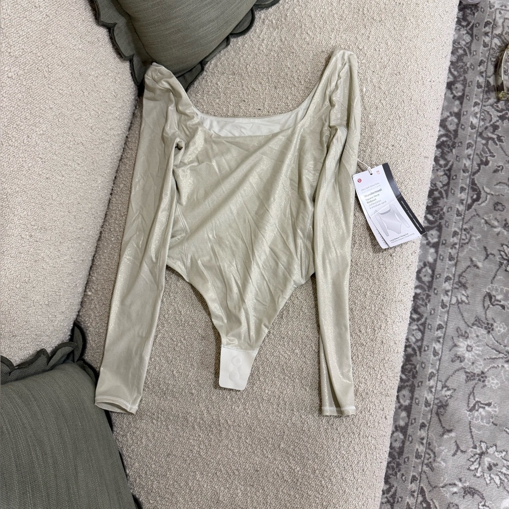 Lululemon Wundermost Square Neck Bodysuit🤍